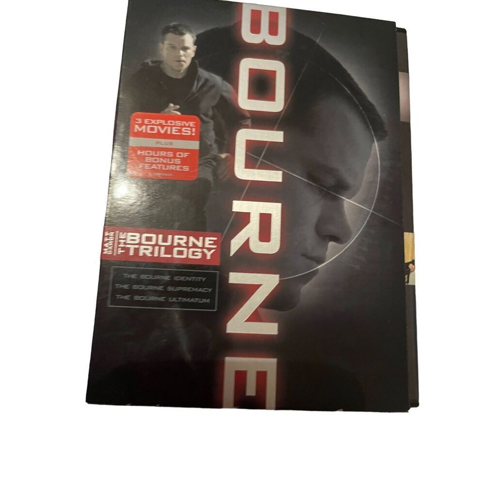 Jason Bourne Bourne Identity Supremacy Ultimatum DVD Collection TRILOGY